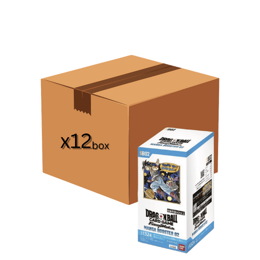 DRAGON BALL - SB02 "MANGA BOOSTER 02" - GIAPPONESE - 24 BUSTINE