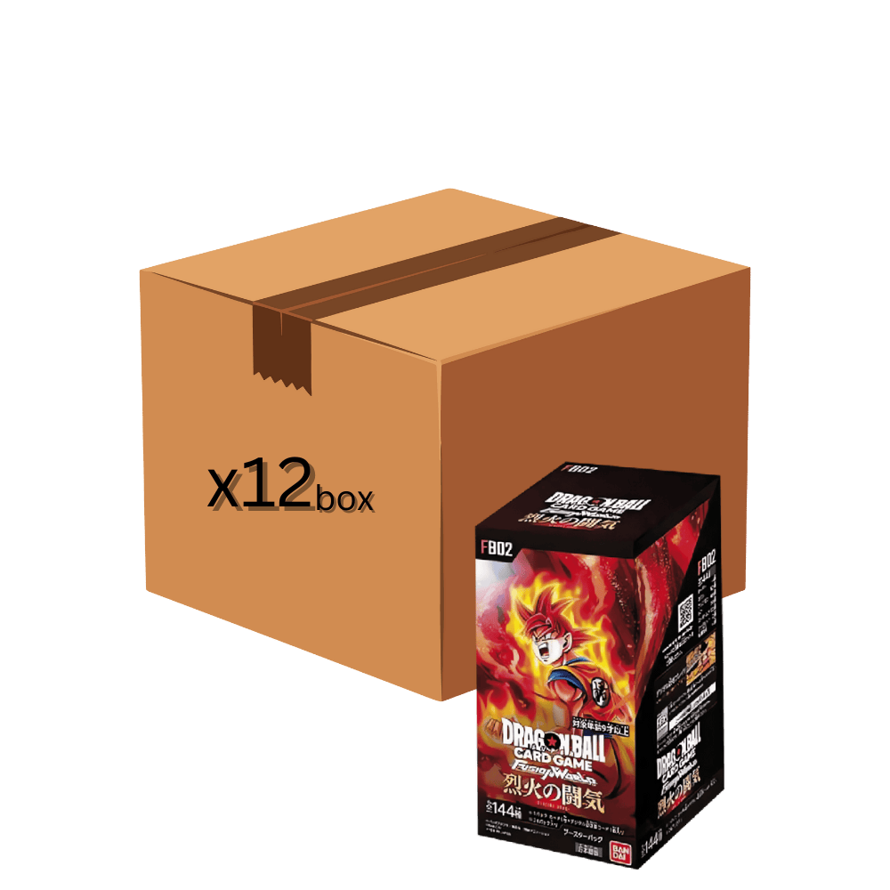DRAGON BALL - FB02 "BLAZING AURA" - GIAPPONESE - 24 BUSTINE