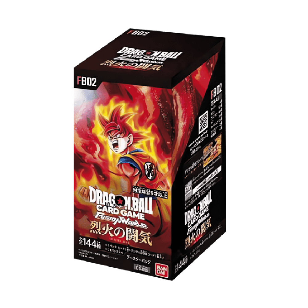 DRAGON BALL - FB02 "BLAZING AURA" - GIAPPONESE - 24 BUSTINE
