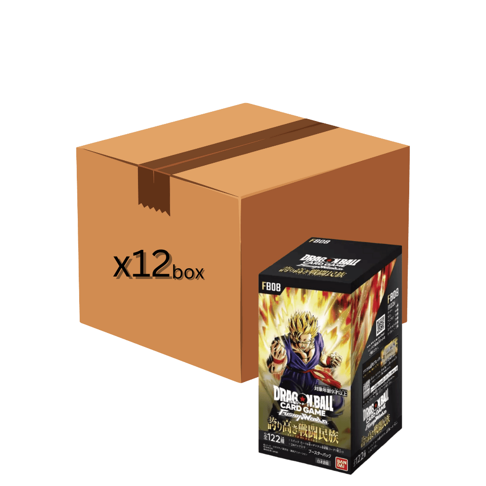 DRAGON BALL - FB08 "SAYAN'S PRIDE" - GIAPPONESE - 24 BUSTINE