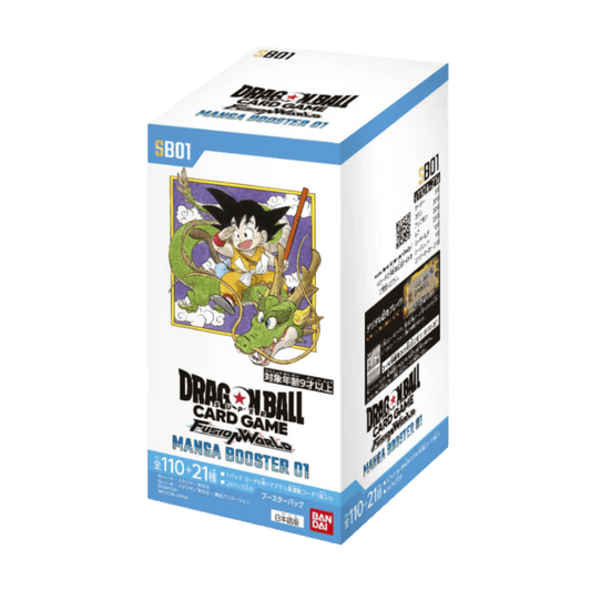 DRAGON BALL - SB01 "MANGA BOOSTER 01" - GIAPPONESE - 24 BUSTINE